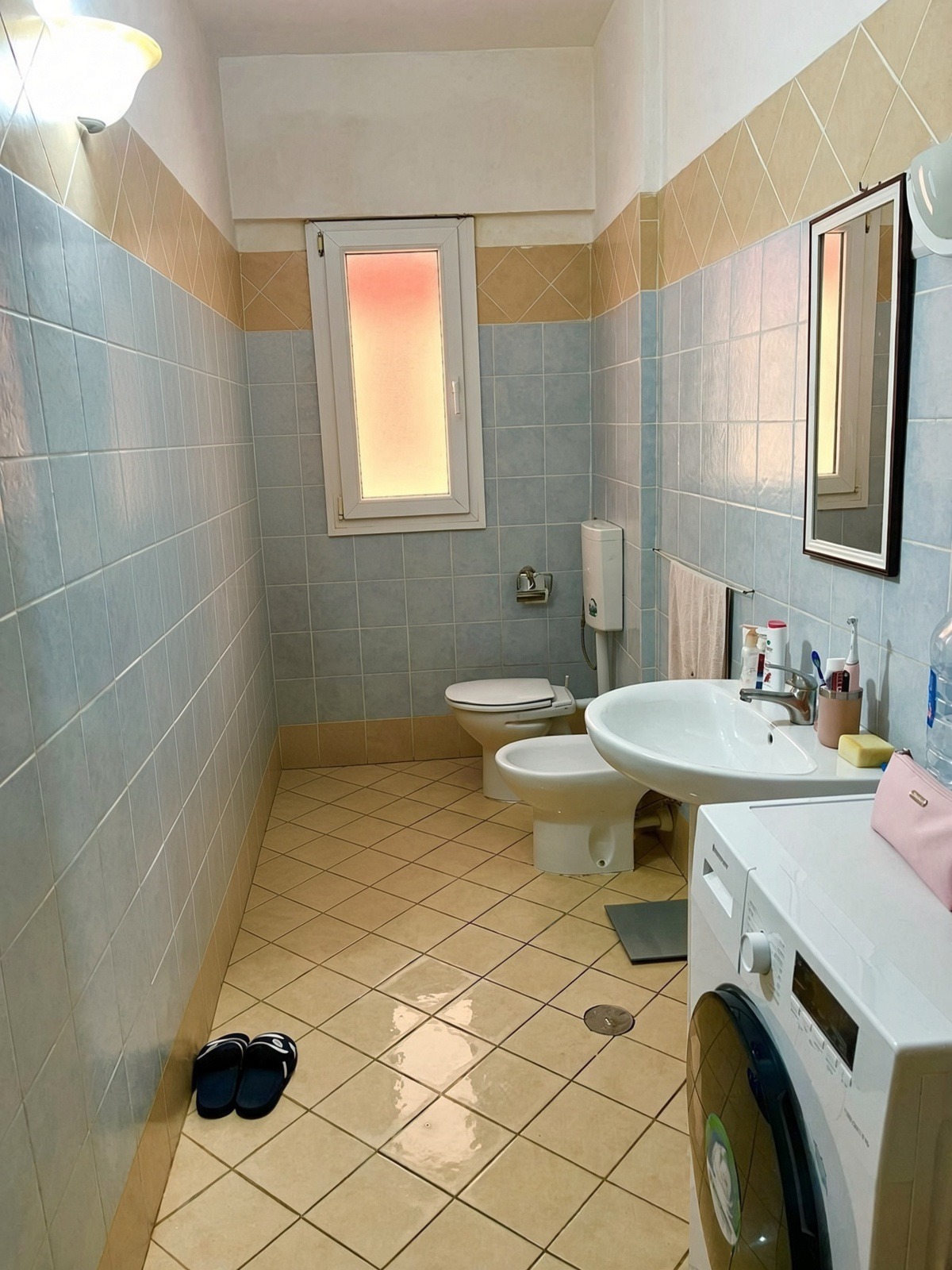 Badezimmer der Apartamento Casa da Cordia